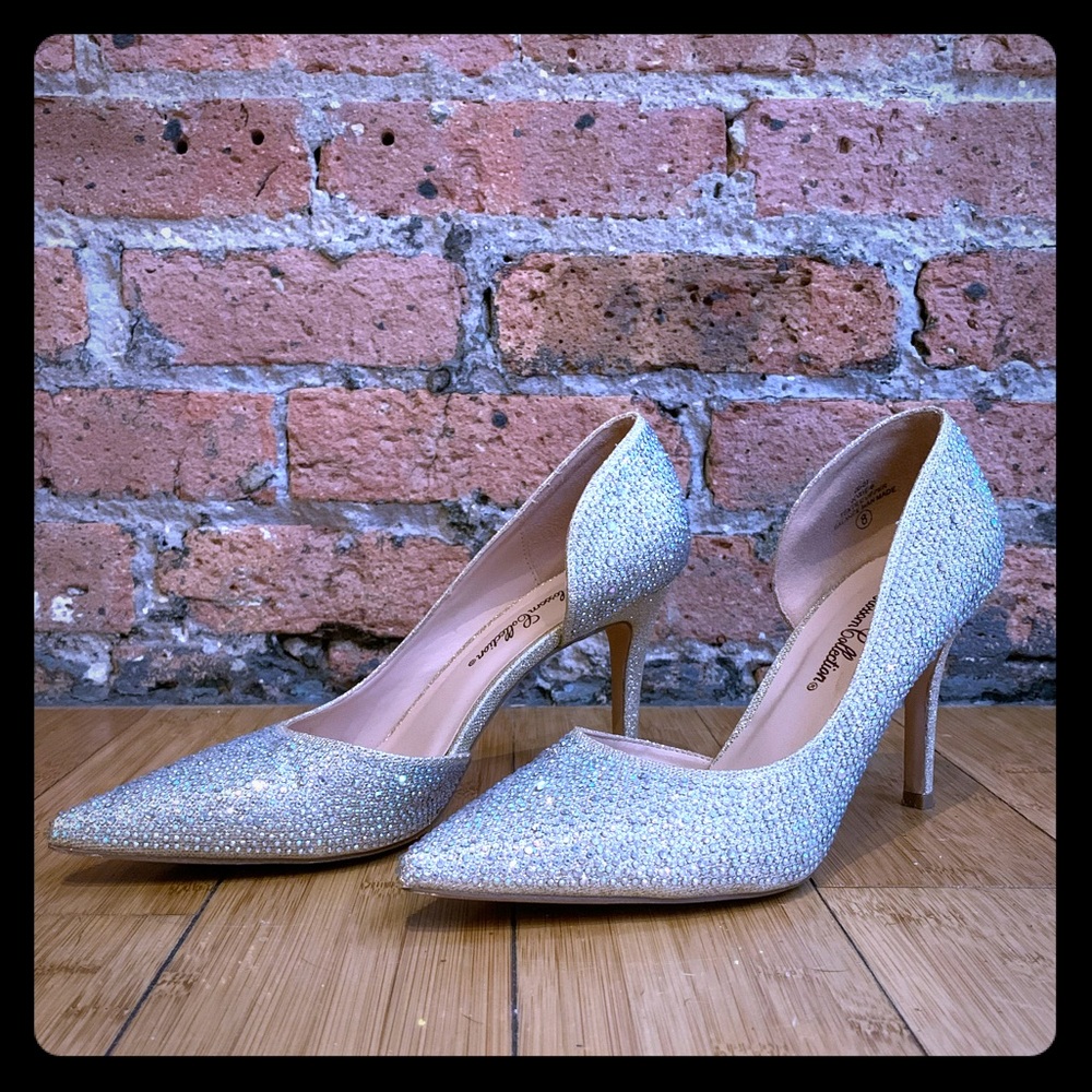 Gorgeous Crystal-Embellished Heels